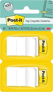 Post-it Bayraklar, 50/Dispenser, 2 Dispenser/Paket, 1″ Geniş, Beyaz (680-WE2) — %36 İndirim | Amazon TR Fırsatı