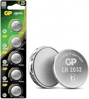 Gp Batteries Cr2032, 5’Li Kart, Lityum Düğme Pil, 3 Volt — %21 İndirim | Amazon TR Fırsatı