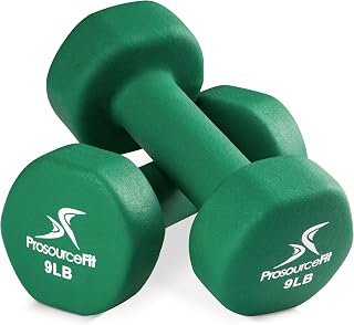 ProsourceFit Neoprene Dumbbell Coated for Non-Slip Grip, 4 lb — %30 İndirim | Amazon TR Fırsatı