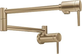 Delta 1165LF modern duvar askısı Double Griff pot Filler musluk Dual Swing J, 1165LF-CZ — %36 İndirim | Amazon TR Fırsatı