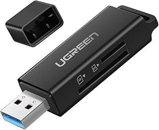 Ugreen USB 3.0 SD ve Micro SD Kart Okuyucu, Siyah — %51 İndirim | Amazon TR Fırsatı