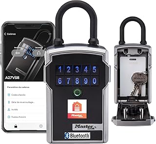 MASTER LOCK Bluetooth anahtar kutusu [Bluetooth veya şifreli kilit] [braket] [hava koşullarına dayanıklı] 5440EURD – Access akıllı anahtar kutusunu seçin — %31 İndirim | Amazon TR Fırsatı