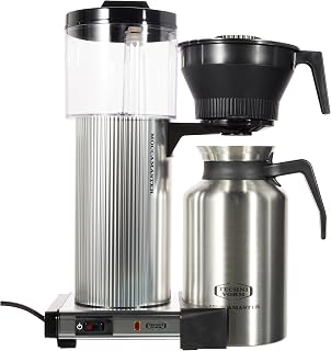 Moccamaster Filtre Kahve Makinesi CDT, Paslanmaz Çelik Termoslu, Parlak Gümüş — %22 İndirim | Amazon TR Fırsatı