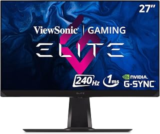 Viewsonic XG271QG 27” 2K Nano IPS 1ms 240Hz Ergonomik Elite Gaming Monitor, Gerçek G-Sync 2HDMI DP, Siyah — %40 İndirim | Amazon TR Fırsatı