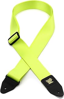 Ernie Ball Gitar Askısı, Yüksek Kalite, Neon Yeşili — %30 İndirim | Amazon TR Fırsatı