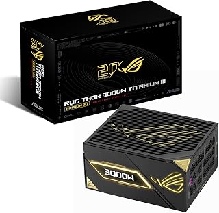 ASUS ROG Thor 3000W Titanyum III 20. Yıl Güç Kaynağı ATX 3.1 — %24 İndirim | Amazon TR Fırsatı