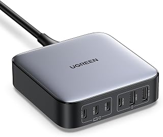 UGREEN 200W USB C Şarj Cihazı 100W + 100W 6 Bağlantı Noktalı PD Şarj Cihazı GaN II PPS MacBook Pro/Air iPhone iPad Pro ile uyumludur. — %21 İndirim | Amazon TR Fırsatı