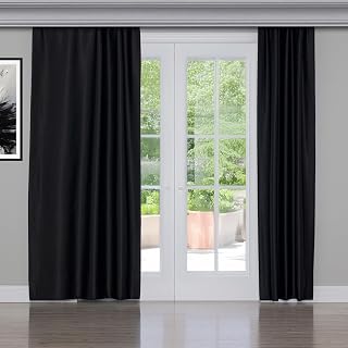 Gauze Fabric Design Blackout Siyah Karartma Özellikli Fon Perde 100 x 260 — %20 İndirim | Amazon TR Fırsatı