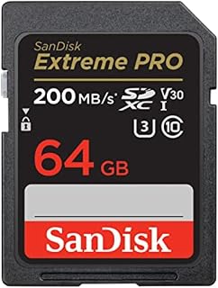 SanDisk Extreme PRO SDXC UHS-I hafıza kartı 64 GB (V30, aktarım hızı 200 MB/sn, U3, 4K UHD videolar, SanDisk QuickFlow teknolojisi, ısıya dayanıklı) — %21 İndirim | Amazon TR Fırsatı