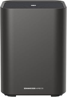 Sennheiser AMBEO Sub - 350 W Subwoofer, 27 Hz'e Kadar Derin Bas, Class-D Amfi, Multi-sub Teknolojisi - Siyah