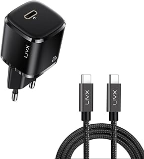 LivX Rapid 20W USB-C Mini PD Hızlı Şarj Cihazı Güç Adaptörü ve 1 metre Hızlı Şarj Ve Data Kablosu L23 – TCT-01 — %21 İndirim | Amazon TR Fırsatı