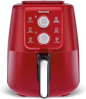 Homend Airfryday 2511h Kırmızı Silver — %20 İndirim | Amazon TR Fırsatı