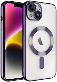 Zore Apple ile uyumlu iPhone 13 Kılıf Kamera Korumalı M-safe Wireless Şarj Özellikli Zore Demre Kapak Derin Mor — %25 İndirim | Amazon TR Fırsatı