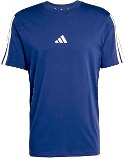 adidas Essentials Tek Jarse 3 çizgili Tişört Tişört erkekler — %25 İndirim | Amazon TR Fırsatı