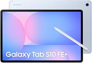 Samsung Galaxy Tab S10 FE+, Wi-Fi Android Tablet, 8GB RAM, 128GB Depolama, 13.1 İnç, 90Hz Ekran, S Pen Dahil, IP68, 10090mAh Batarya, Mavi (Samsung Türkiye Garantili) — %21 İndirim | Amazon TR Fırsatı