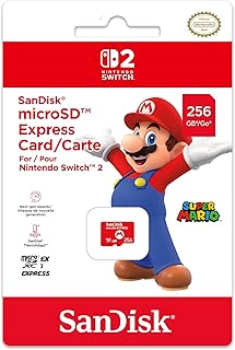 NINTENDO SWITCH 2 MICRO SD CARD SANDISK – MARIO 256GB — %20 İndirim | Amazon TR Fırsatı