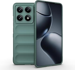 Zore Xiaomi için uyumlu 14T Pro Kılıf Esnek TPU Oyuklu Arka Yüzey Tasarımlı Zore Etnik Silikon Kapak Koyu Yeşil — %25 İndirim | Amazon TR Fırsatı
