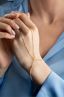 NEREZE 925 Ayar Gümüş Gold Kaplama Küp Zincirli Model Şahmeran Bileklik — %30 İndirim | Amazon TR Fırsatı