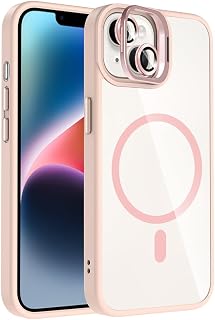 Zore Apple ile uyumlu iPhone 13 Kılıf Standlı ve Kamera Lens Hediyeli M-Safe Şarj Özellikli Zore Etro Kapak Pembe — %25 İndirim | Amazon TR Fırsatı