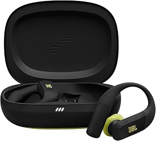 JBL Endurance Peak 4 Gürültü Önleyici Tamamen Kablosuz Kulak İçi Spor Kulaklıklar, Bluetooth, 48h Pil Ömrü, Güvenli Uyum için TwistLock, IP68 Su Geçirmez ve Toz Geçirmez, JBL Pure Bass Sound, Siyah