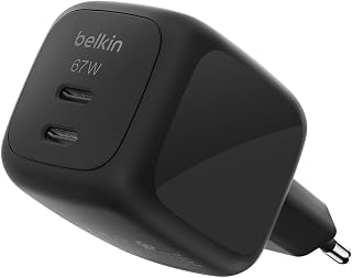 Belkin BoostCharge Pro 2 Portlu USB-C Şarj Cihazı 67 W, hızlı şarj — %23 İndirim | Amazon TR Fırsatı