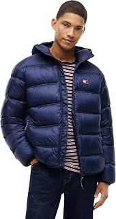 Tommy Hilfiger Regular Fit Kapüşonlu Şişme Mont, DM0DM22044 — %34 İndirim | Amazon TR Fırsatı