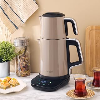Aryıldız Vision Steel Çay Makinesi Beige — %21 İndirim | Amazon TR Fırsatı