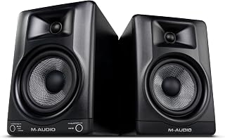 M-AUDIO BX5 BT - 5" DSP Destekli, Bluetooth Bağlantılı, Applikasyon Kontrollü Amplifikatörlü Stüdyo Hoparlörleri (Çift) — %24 İndirim | Amazon TR Fırsatı