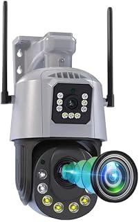 Anunnaki 4K WiFi Güvenlik Kamerası – 36x Optik Zoom, Çift Lens, Gece Görüşlü, Alarmlı, Motorize Odaklama — %45 İndirim | Amazon TR Fırsatı