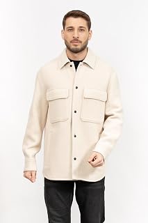Emporio Armani Erkek Mont, 52, 6D1B871NVAZ, Vaniglia, mens