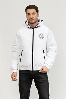 Versace Jeans Couture Erkek Mont, Beyaz, 46 Beden — %34 İndirim | Amazon TR Fırsatı