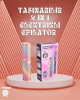 Paslanmaz Çelik Bıçaklı USB Epilatör – Kaş, Üst Dudak ve Çene Tüy Temizleyici — %44 İndirim | Amazon TR Fırsatı
