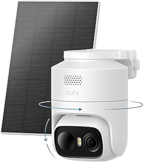 eufy Security eufyCam C37, Güneş Kameraları Kablosuz Dış Mekan, 2K Çözünürlük — %40 İndirim | Amazon TR Fırsatı
