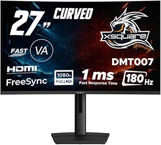 Dexim DMT007 27” 180Hz 1ms FHD HDMI DP HDR Low Blue Light FreeSync Fast VA Curved Gaming Monitör — %50 İndirim | Amazon TR Fırsatı