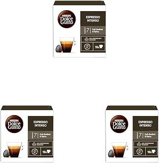 Nescafe Dolce Gusto Espresso Intenso 16 Kapsül 112 Gr (3 paketi) — %32 İndirim | Amazon TR Fırsatı
