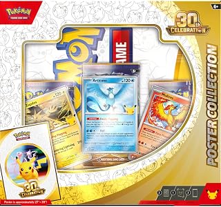 Pokémon TCG: 30. Kutlama Poster Koleksiyonu (3 Promosyon Kartı, 1 Poster ve 3 Güçlendirici) — %47 İndirim | Amazon TR Fırsatı