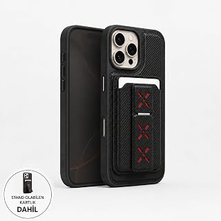 Coverzone iPhone 15 ile uyumlu CarbonVault MagSafe Sert Kılıf + Kartlık — %30 İndirim | Amazon TR Fırsatı