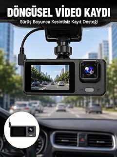Full HD 3 Kanallı Araç Kamerası – Akıllı Çözümlerle Sürüş Yeni Nesil — %25 İndirim | Amazon TR Fırsatı