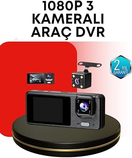 Araç Kamerası 3’lü Sistem | Full HD Sesli Kayıt ve Park Gözetimi — %25 İndirim | Amazon TR Fırsatı