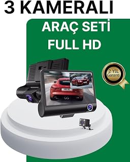 Gece Görüşü Destekli 1080P Full HD Çözünürlüklü Araç İçi Kamera — %24 İndirim | Amazon TR Fırsatı