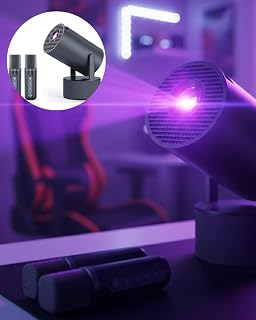 Siyah Android Sistemli Kareoke Projeksiyon 180° Döner Başlıklı — %34 İndirim | Amazon TR Fırsatı