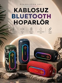 Kablosuz Bluetooth Hoparlör Taşınabilir — %26 İndirim | Amazon TR Fırsatı