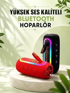 Kablosuz Bluetooth Hoparlör Uzun Pil Ömrü Taşınabilir — %26 İndirim | Amazon TR Fırsatı