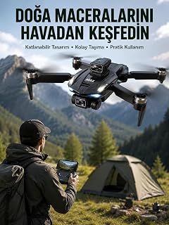 Canlı Görüntü Aktarımlı Çift Kameralı Uzaktan Kumandalı Drone — %35 İndirim | Amazon TR Fırsatı