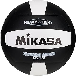 Mikasa MGV500 Heavy Weight Training Indoor Volleyball, Black/White — %35 İndirim | Amazon TR Fırsatı
