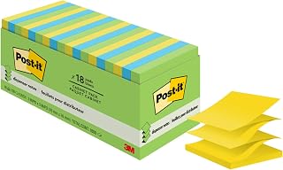 Ultra Pop-up Note dolgu, 3 x 3, Assorted Colors, 18 100-sheet PADS/Paket — %35 İndirim | Amazon TR Fırsatı