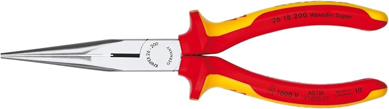 Knipex 2618200SBA Long Nose Pliers with Cutter, 1000 Volt Rated, 20cm — %30 İndirim | Amazon TR Fırsatı