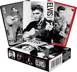 Elvis Playing Cards Black & White — %36 İndirim | Amazon TR Fırsatı