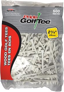 Pride Golf Tee Golf Topu Tutucu, 7 cm, Lüks Tee, 500 Adet — %34 İndirim | Amazon TR Fırsatı