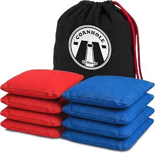 GoSports Official Regulation Cornhole Bean Bags Set (8 All Weather Bags) – America Stars and Stripes or Red and Blue – Choose Your Style — %67 İndirim | Amazon TR Fırsatı